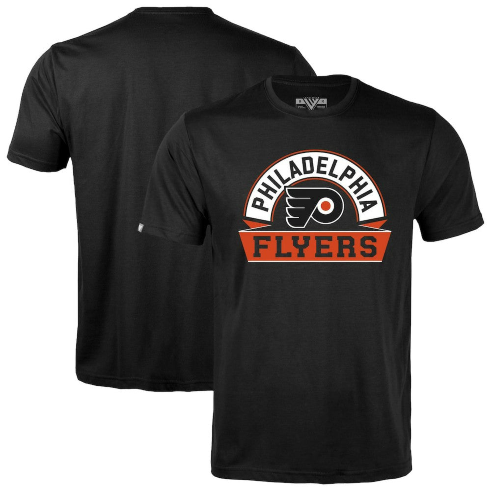 Philadelphia Flyers - Levelwear Richmond Banner Arch T-Shirt Black