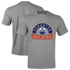 Edmonton Oilers - Levelwear Richmond Banner Arch T-Shirt Gray