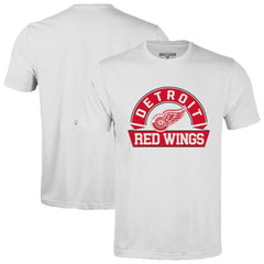 Detroit Red Wings - Levelwear Richmond Banner Arch T-Shirt White