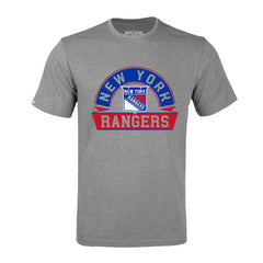 New York Rangers Levelwear Richmond Banner Arch T-Shirt Gray
