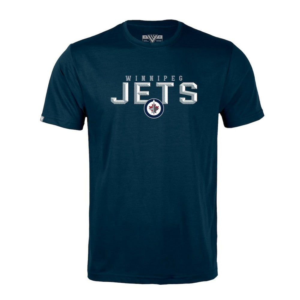 Winnipeg Jets - Levelwear Richmond Carve T-Shirt Navy