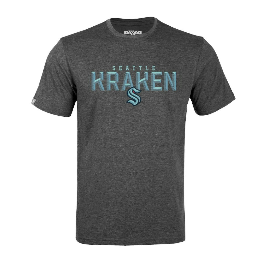 Seattle Kraken Levelwear Richmond Carve T-Shirt Gray
