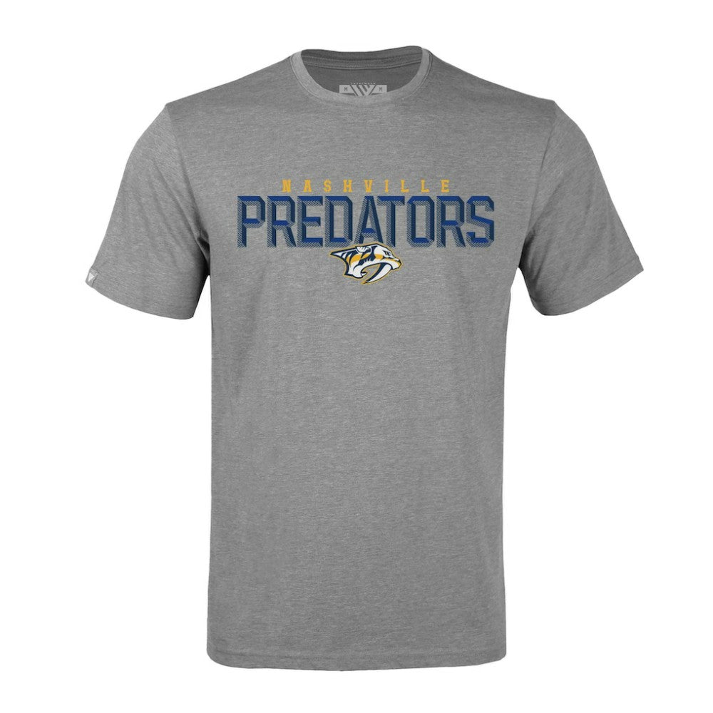 Nashville Predators - Levelwear Richmond Carve T-Shirt Gray