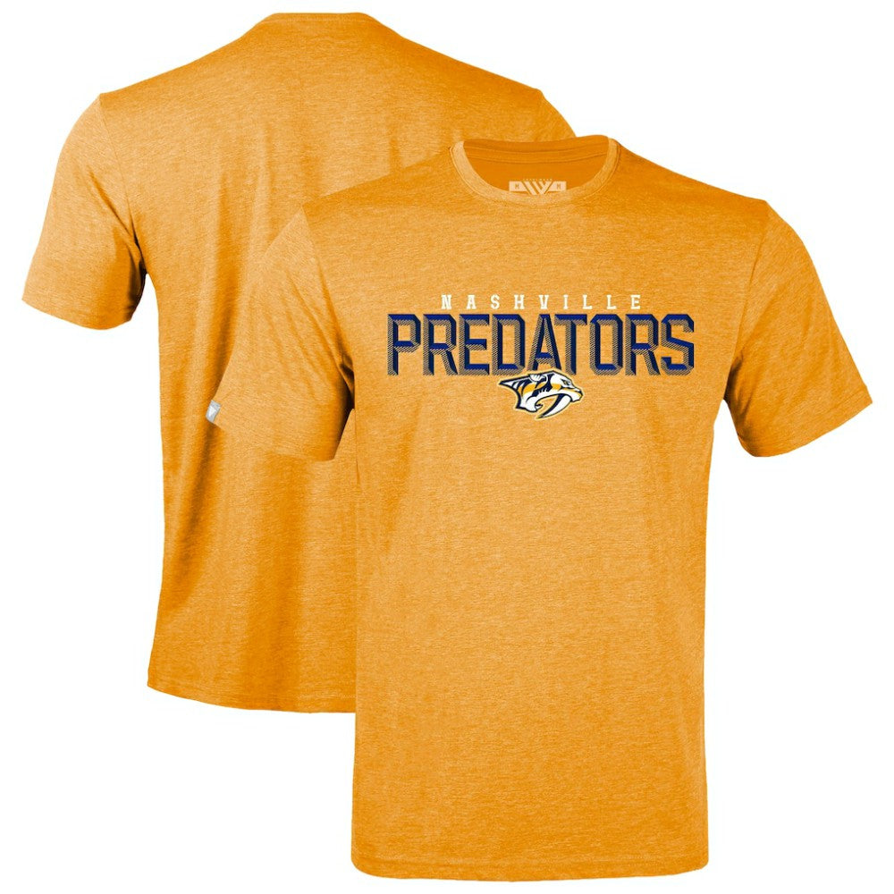 Nashville Predators - Levelwear Richmond Carve T-Shirt Gold