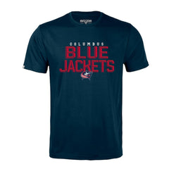 Columbus Blue Jackets - Levelwear Richmond Carve T-Shirt Navy