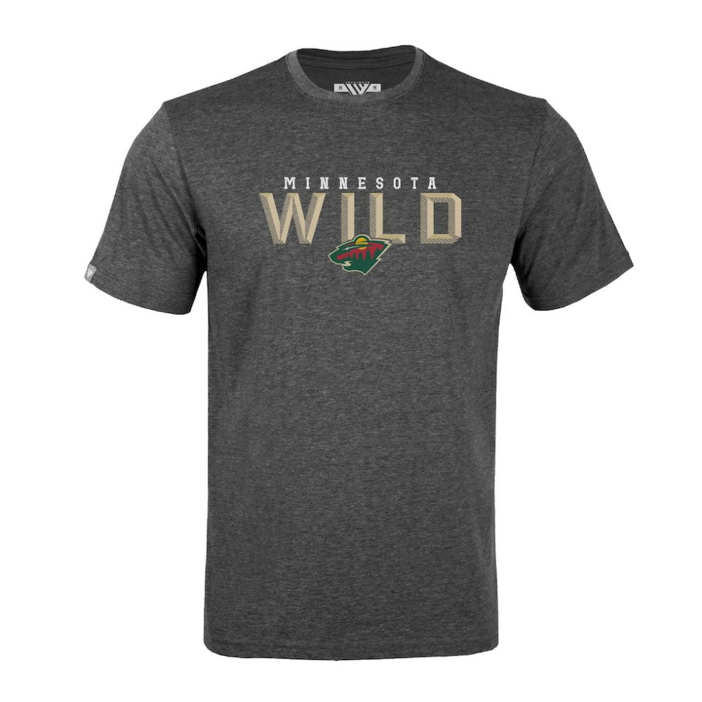 Minnesota Wild - Levelwear Richmond Carve T-Shirt Gray