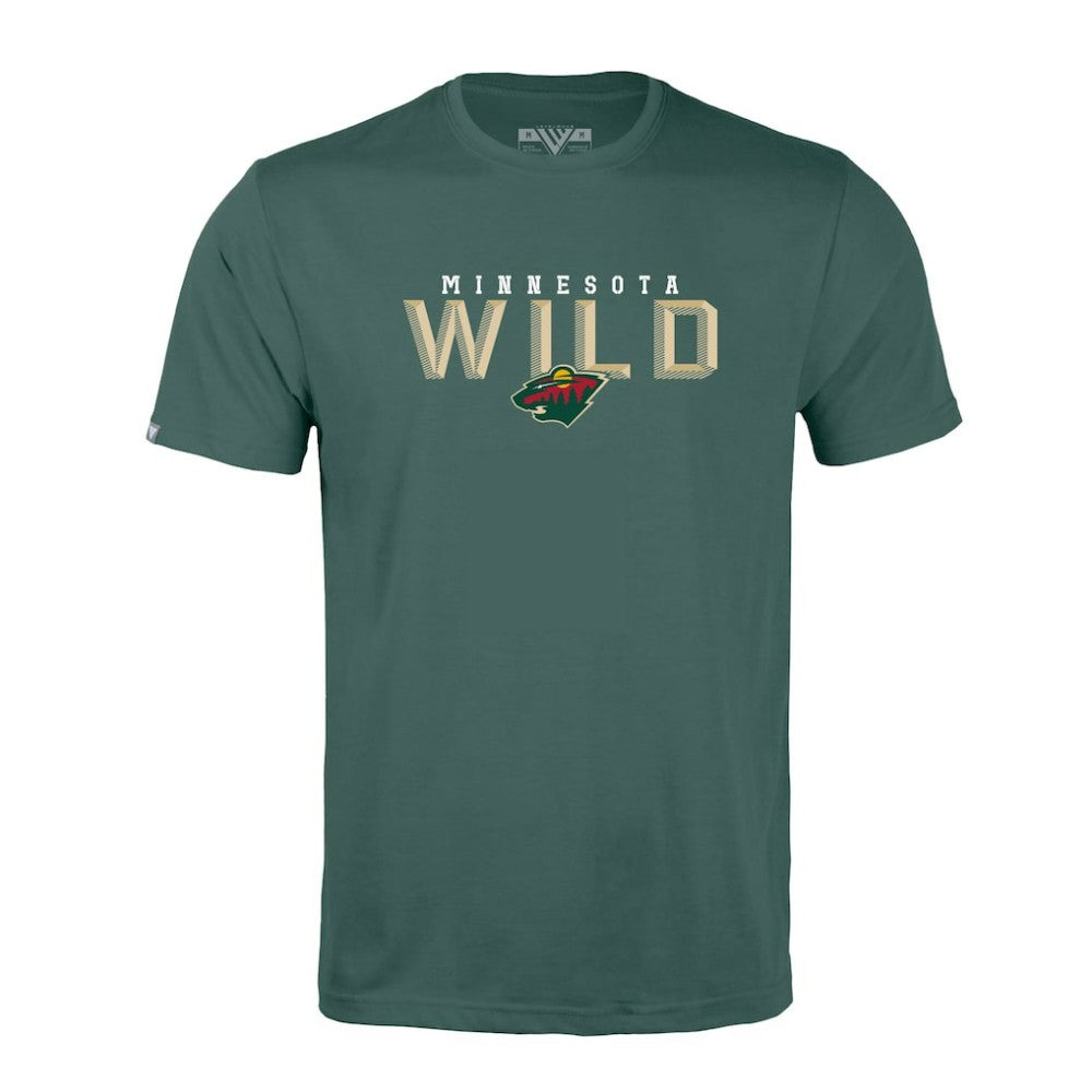 Minnesota Wild - Levelwear Richmond Carve T-Shirt Green