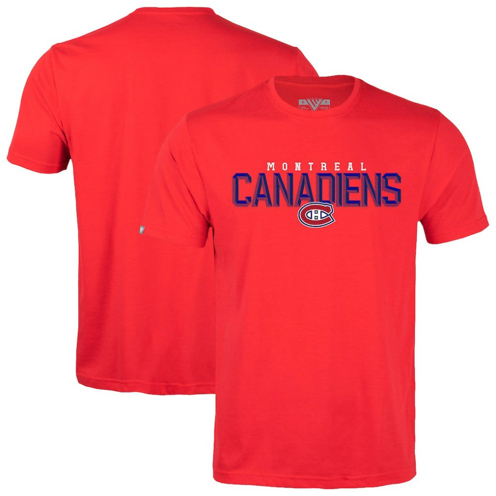 Montreal Canadiens - Levelwear Richmond Carve T-Shirt Red
