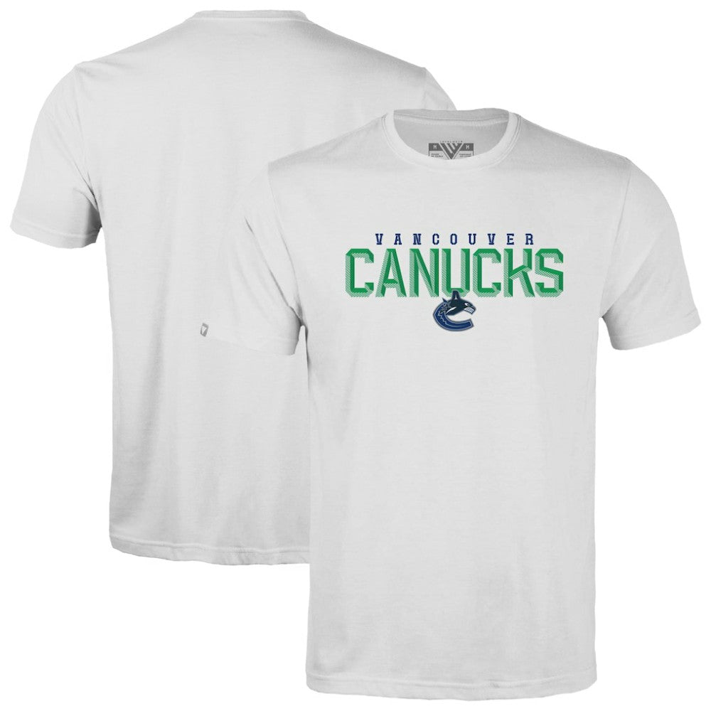 Vancouver Canucks - Levelwear Richmond Carve T-Shirt White