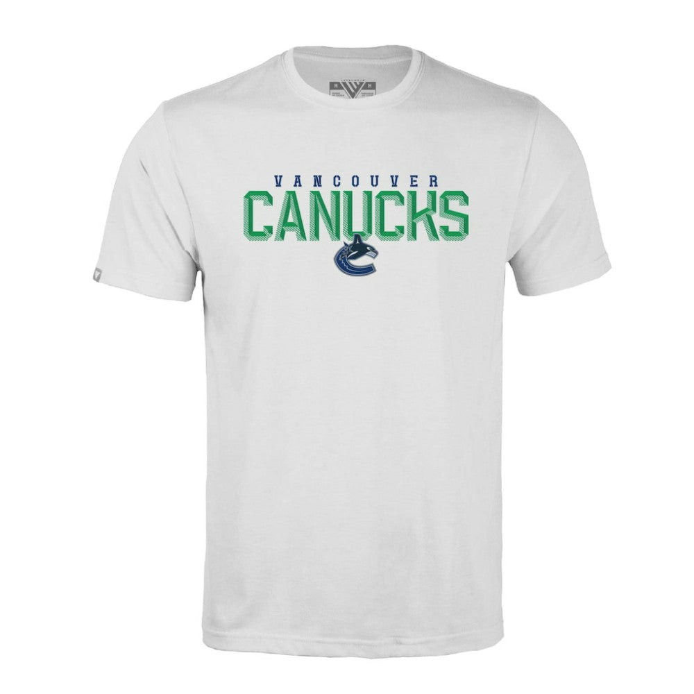 Vancouver Canucks - Levelwear Richmond Carve T-Shirt White