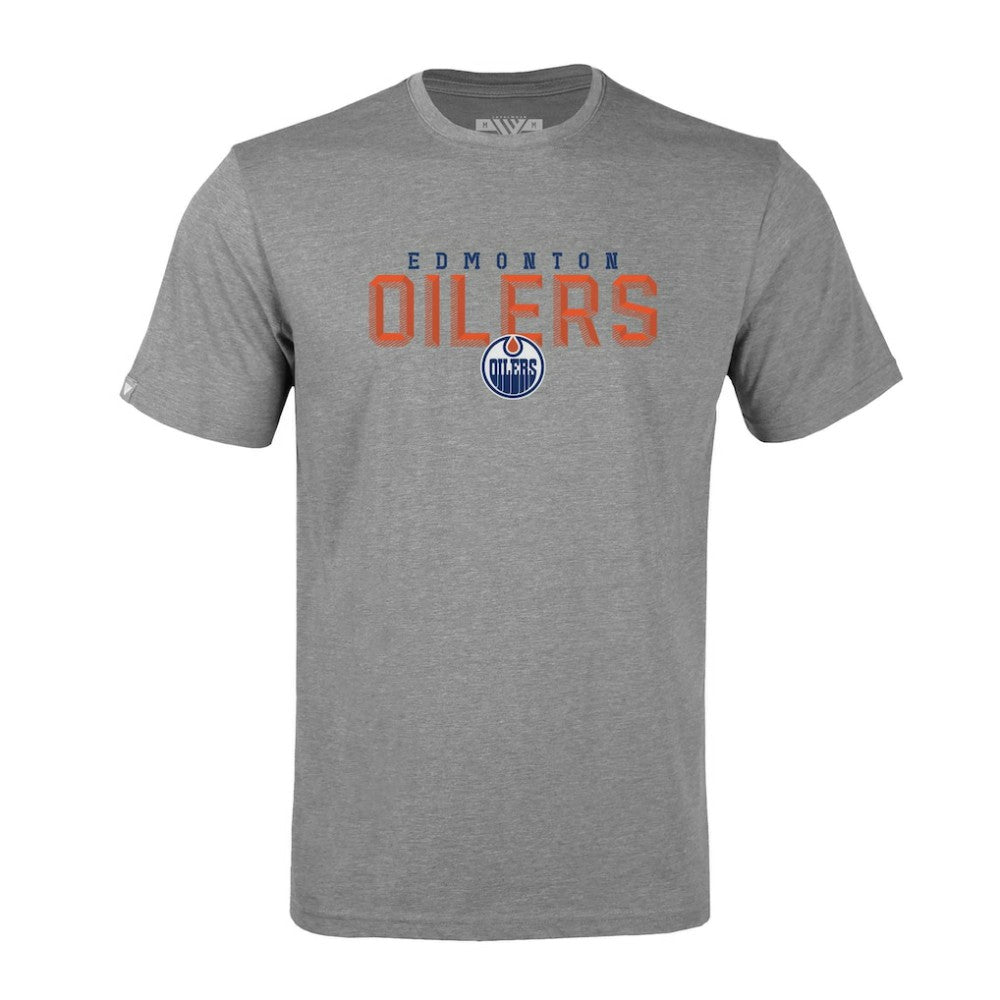 Edmonton Oilers - Levelwear Richmond Carve T-Shirt Gray