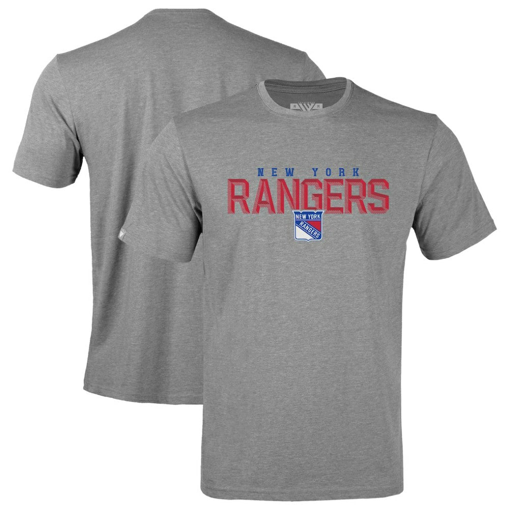 New York Rangers Levelwear Richmond Carve T-Shirt Gray