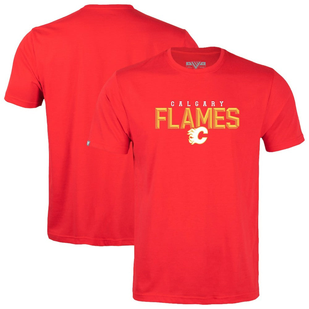 Calgary Flames - Levelwear Richmond Carve T-Shirt Red