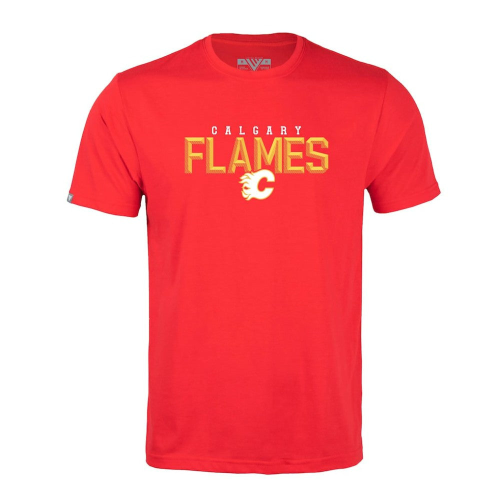 Calgary Flames - Levelwear Richmond Carve T-Shirt Red