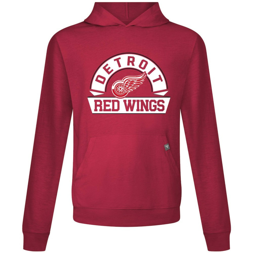 Detroit Red Wings - Levelwear Relay Banner Arch Pullover Hoodie Red