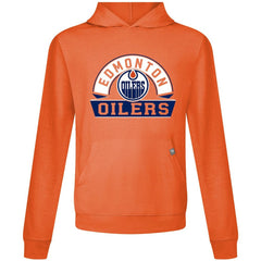 Edmonton Oilers - Levelwear Relay Banner Arch Pullover Hoodie Orange