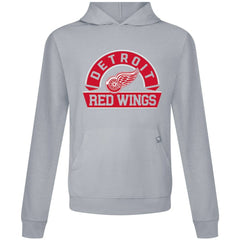 Detroit Red Wings - Levelwear Relay Banner Arch Pullover Hoodie Gray