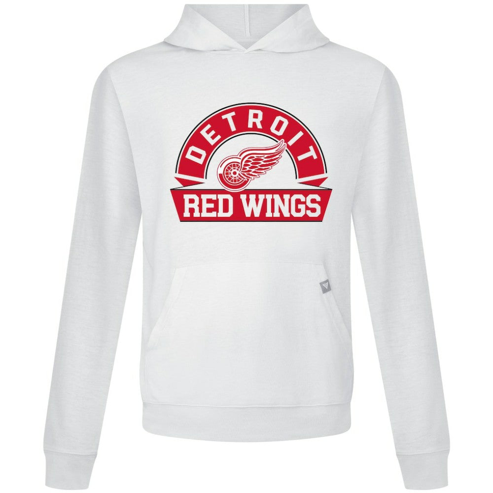 Detroit Red Wings - Levelwear Relay Banner Arch Pullover Hoodie White