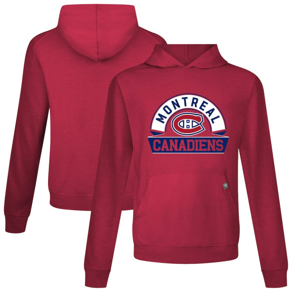 Montreal Canadiens - Levelwear Relay Banner Arch Pullover Hoodie Red