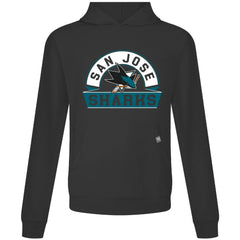 San Jose Sharks - Levelwear Relay Banner Arch Pullover Hoodie Black