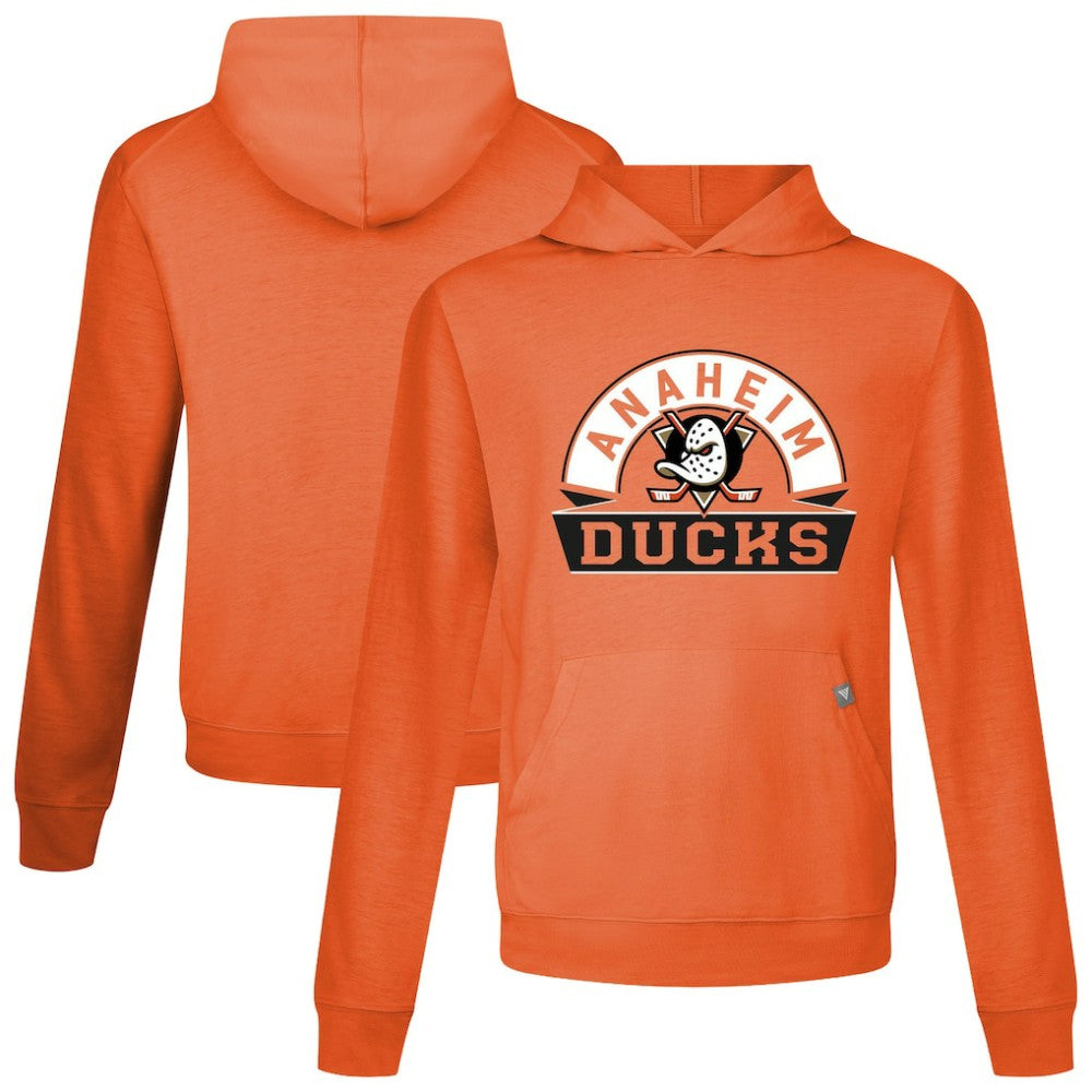 Anaheim Ducks - Levelwear Relay Banner Arch Pullover Hoodie Orange