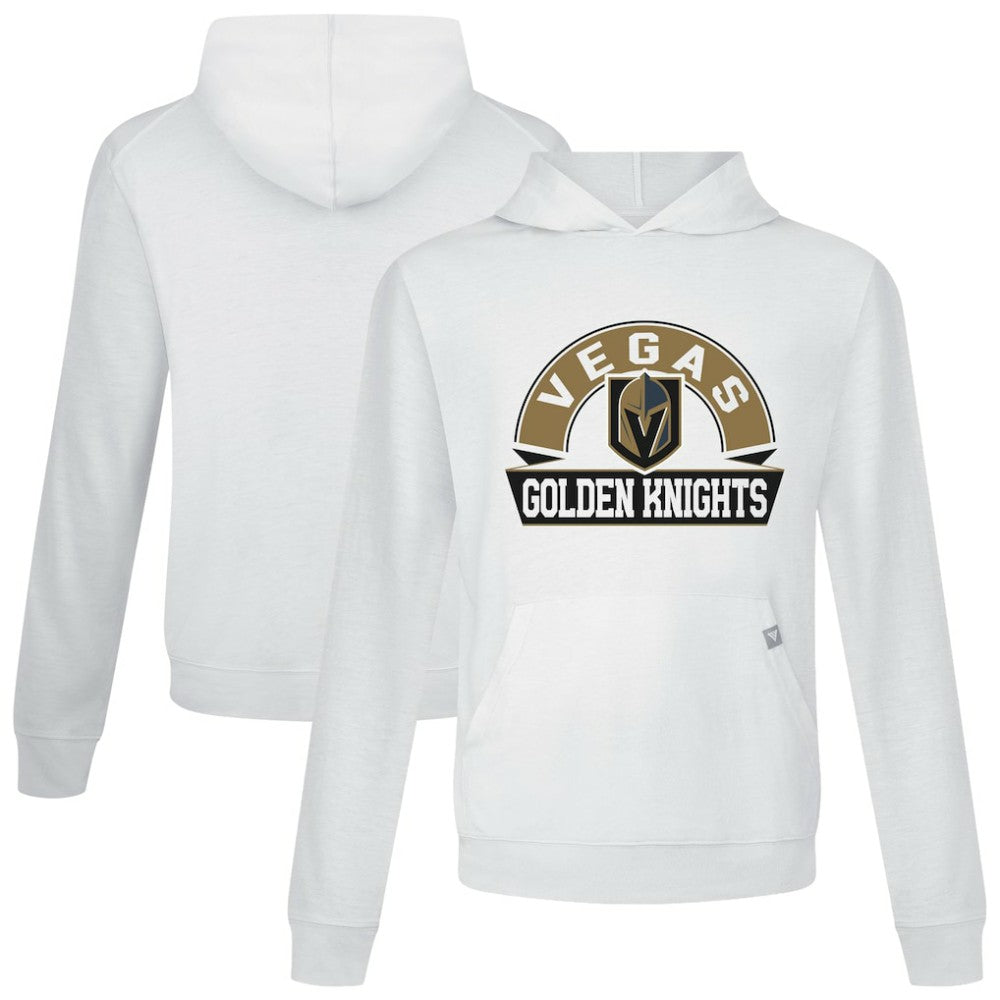 Vegas Golden Knights Levelwear Relay Banner Arch Pullover Hoodie White