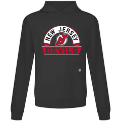 New Jersey Devils - Levelwear Relay Banner Arch Pullover Hoodie Black
