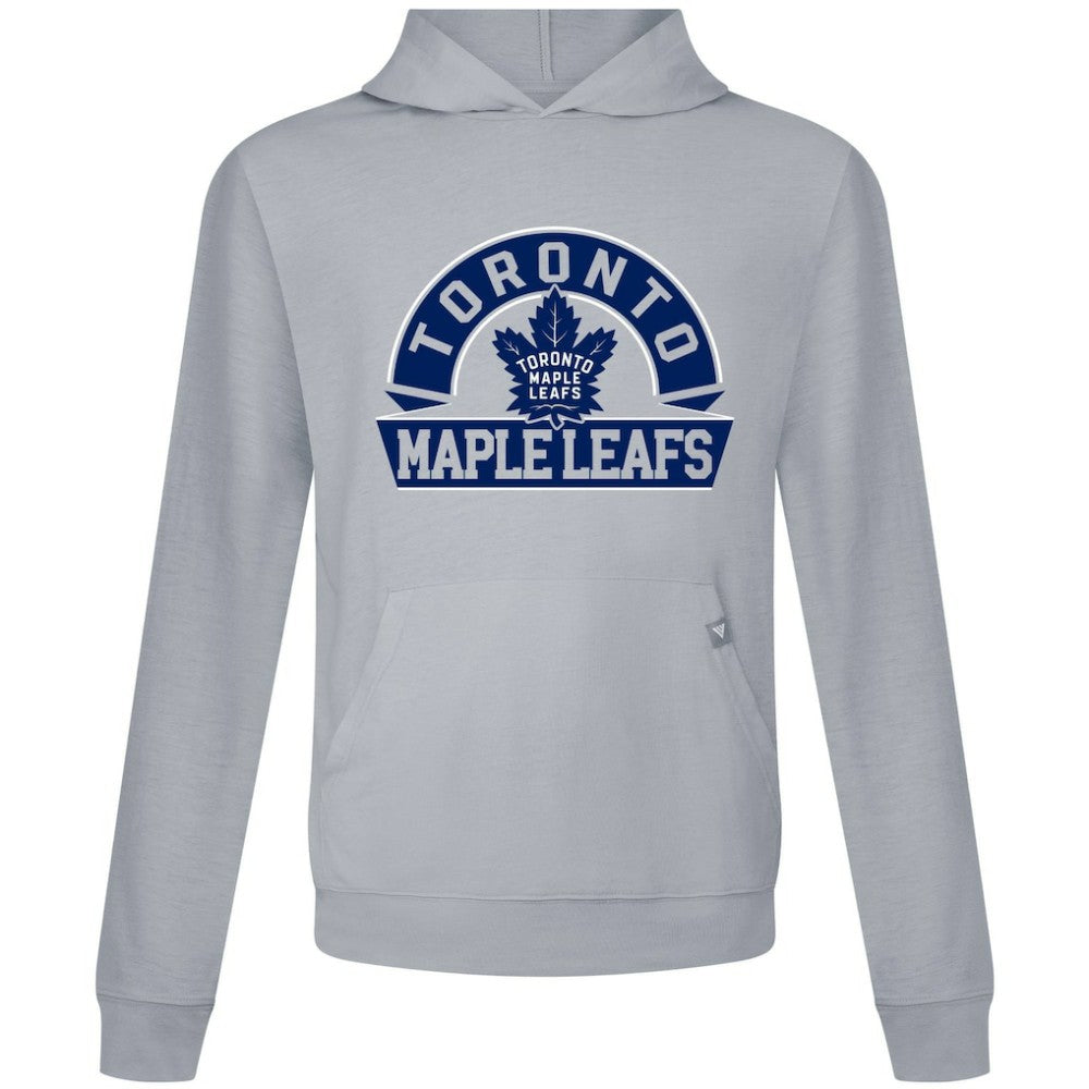 Toronto Maple Leafs - Levelwear Relay Banner Arch Pullover Hoodie Gray