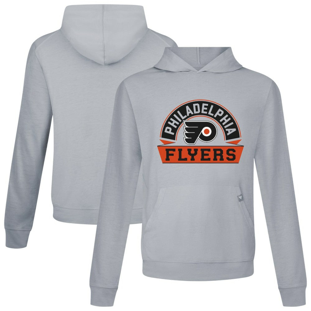 Philadelphia Flyers - Levelwear Relay Banner Arch Pullover Hoodie Gray