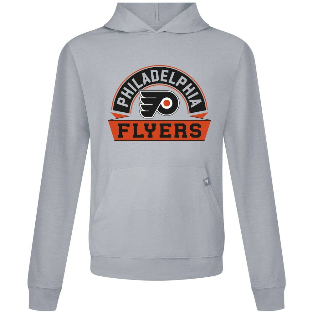 Philadelphia Flyers - Levelwear Relay Banner Arch Pullover Hoodie Gray