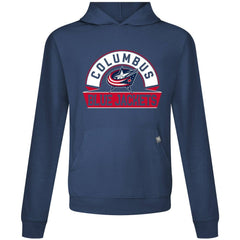 Columbus Blue Jackets - Levelwear Relay Banner Arch Pullover Hoodie Navy