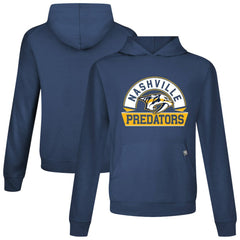 Nashville Predators - Levelwear Relay Banner Arch Pullover Hoodie Navy