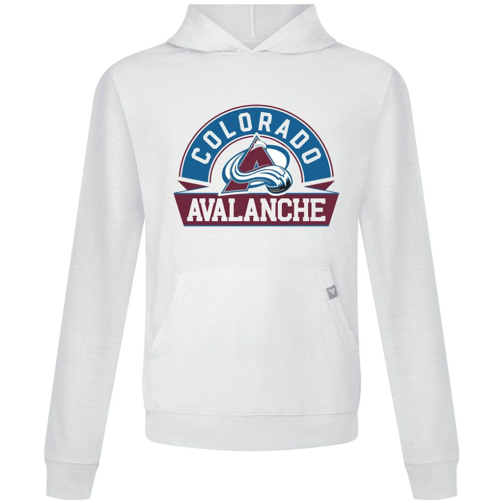 Colorado Avalanche - Levelwear Relay Banner Arch Pullover Hoodie White
