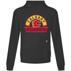 Calgary Flames - Levelwear Relay Banner Arch Pullover Hoodie Black