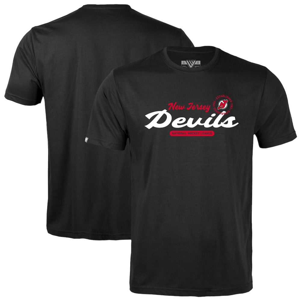 New Jersey Devils - Levelwear Youth Little Richmond Monument T-Shirt Black