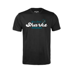 San Jose Sharks - Levelwear Youth Little Richmond Monument T-Shirt Black