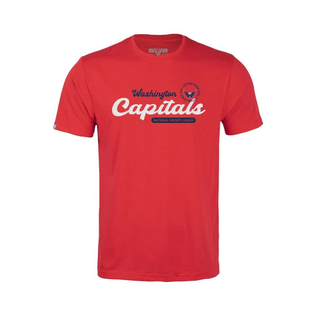 Washington Capitals Levelwear Youth Little Richmond Monument T-Shirt Red