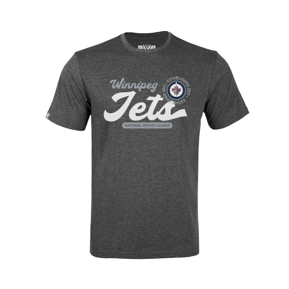 Winnipeg Jets - Levelwear Youth Little Richmond Monument T-Shirt Gray