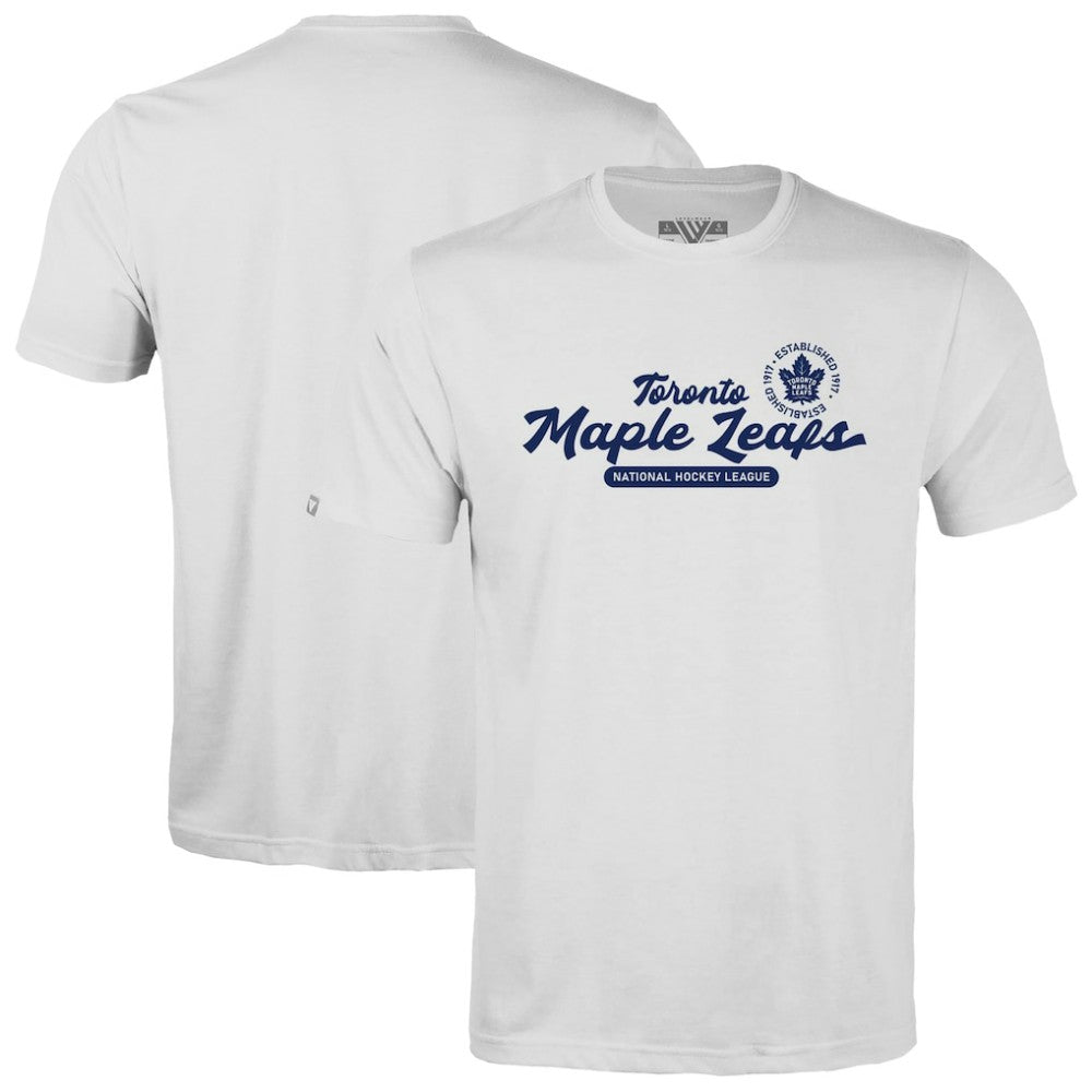 Toronto Maple Leafs - Levelwear Youth Little Richmond Monument T-Shirt White