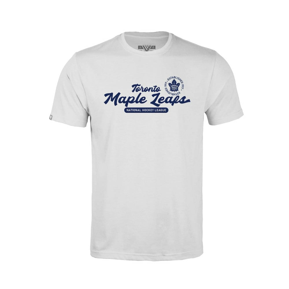 Toronto Maple Leafs - Levelwear Youth Little Richmond Monument T-Shirt White