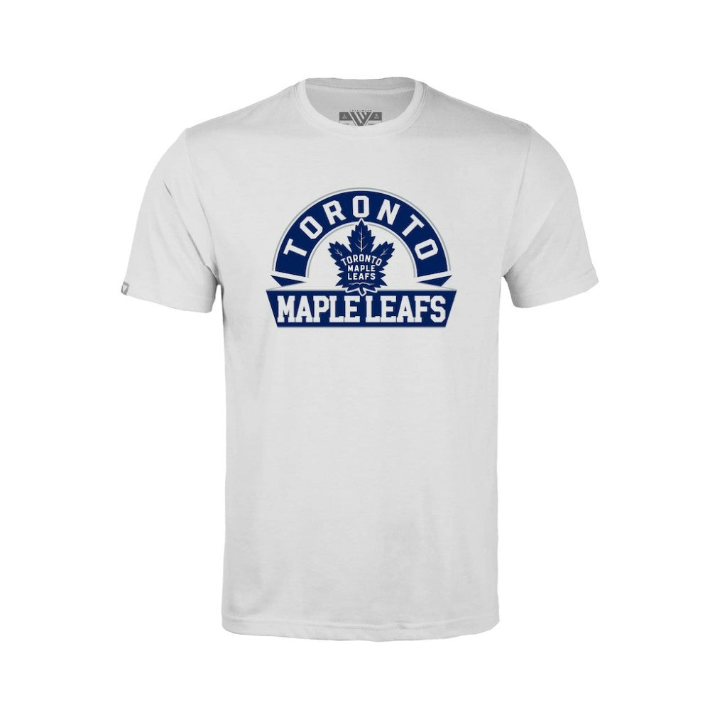 Toronto Maple Leafs - Levelwear Youth Little Richmond Banner Arch T-Shirt White