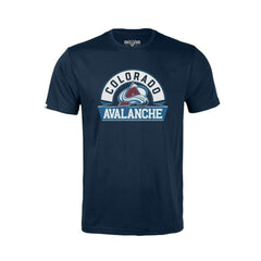 Colorado Avalanche - Levelwear Youth Little Richmond Banner Arch T-Shirt Navy