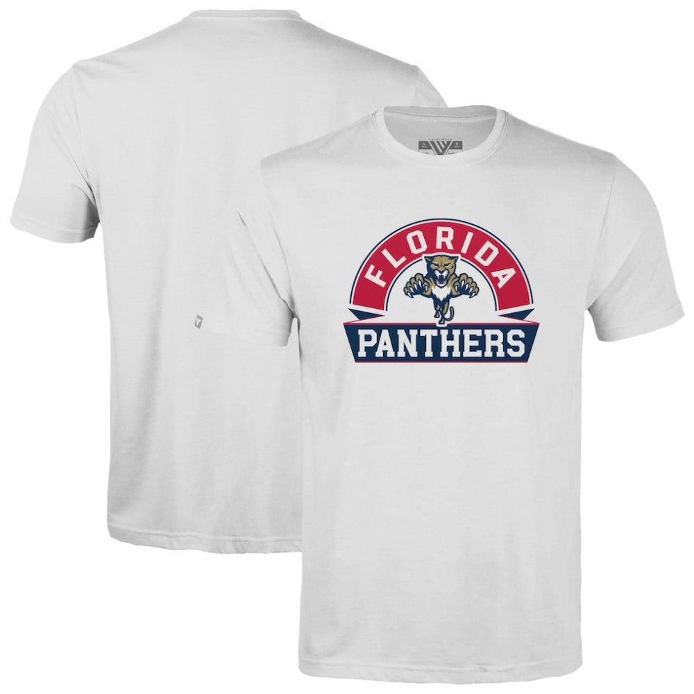 Florida Panthers - Levelwear Youth Little Richmond Banner Arch T-Shirt White
