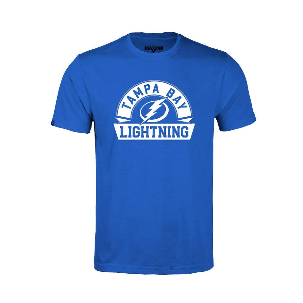Tampa Bay Lightning - Levelwear Youth Little Richmond Banner Arch T-Shirt Royal