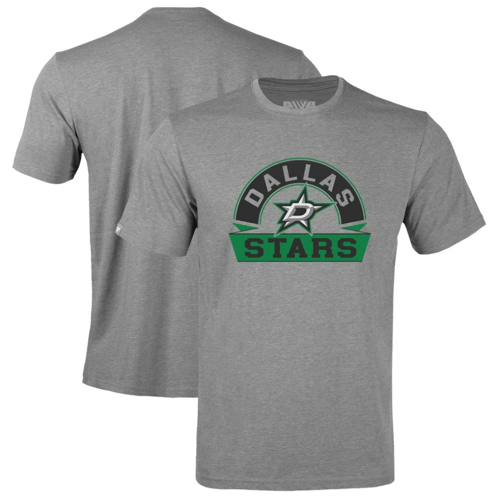 Dallas Stars - Levelwear Youth Little Richmond Banner Arch T-Shirt Gray