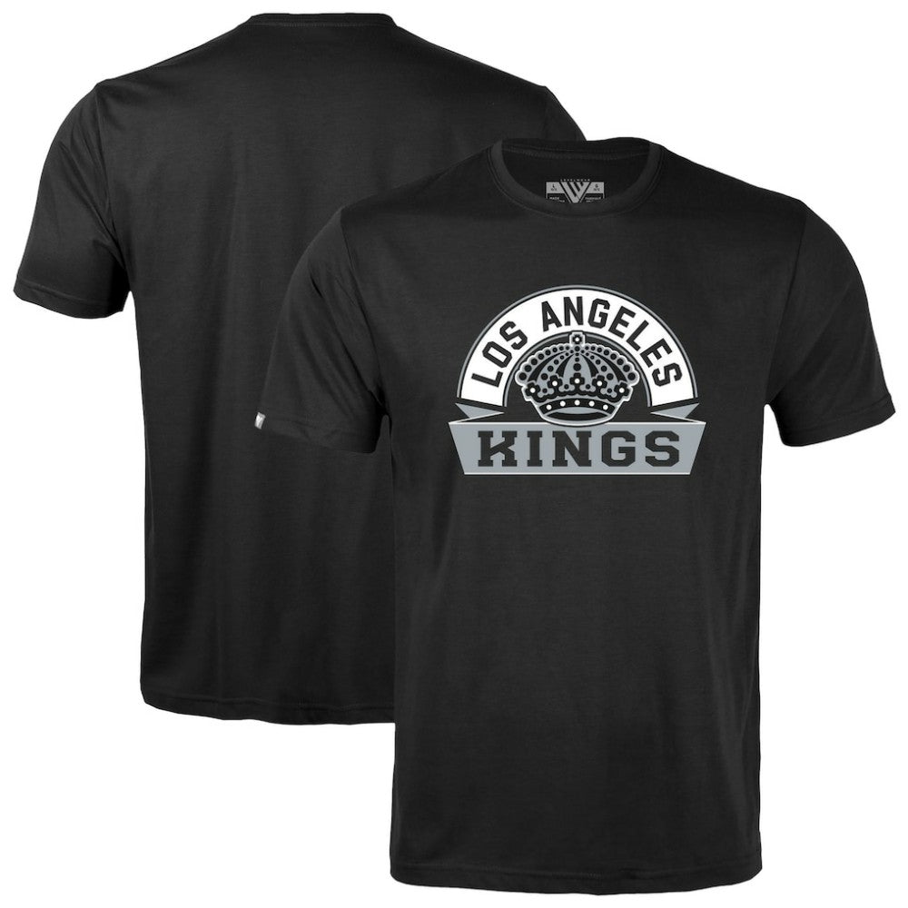 Los Angeles Kings - Levelwear Youth Little Richmond Banner Arch T-Shirt Black