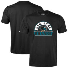 San Jose Sharks - Levelwear Youth Little Richmond Banner Arch T-Shirt Black