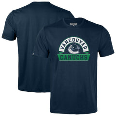 Vancouver Canucks - Levelwear Youth Little Richmond Banner Arch T-Shirt Navy