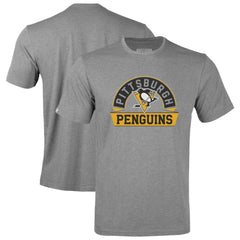 Pittsburgh Penguins Levelwear Youth Little Richmond Banner Arch T-Shirt Gray