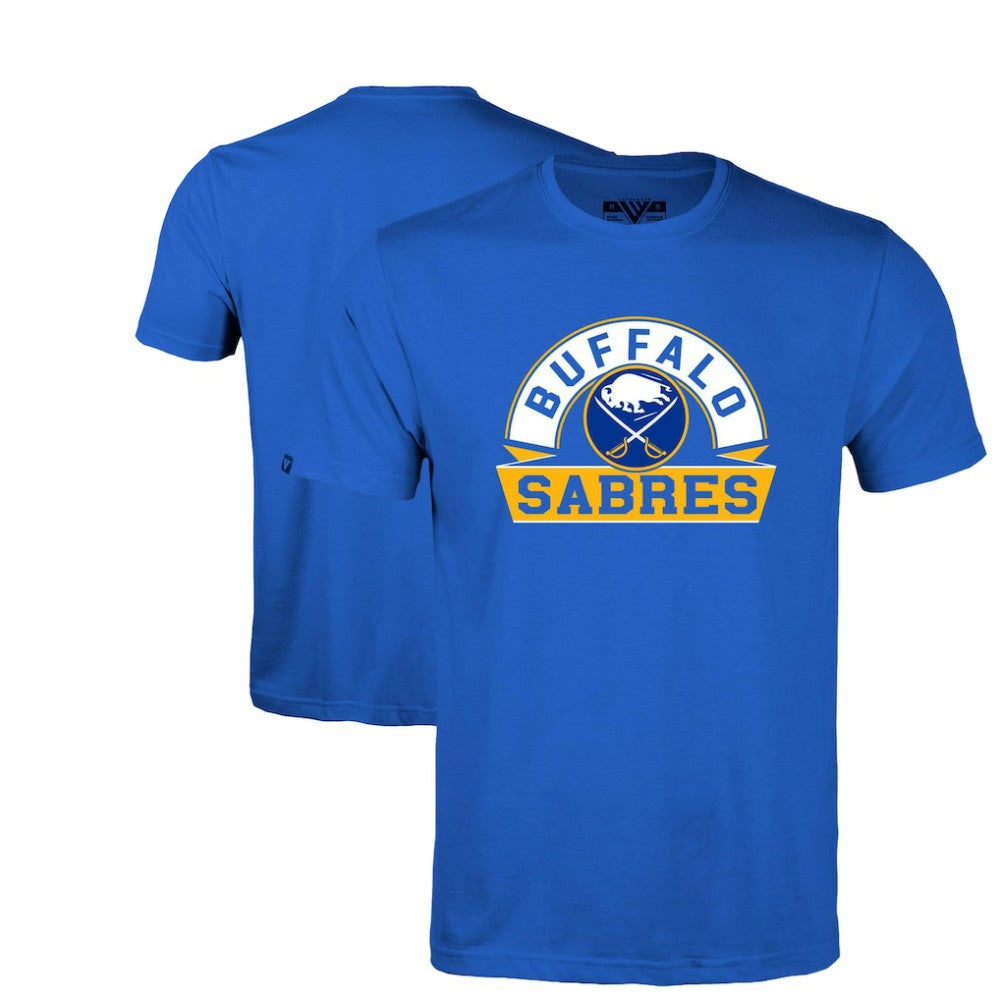 Buffalo Sabres - Levelwear Youth Little Richmond Banner Arch T-Shirt Royal